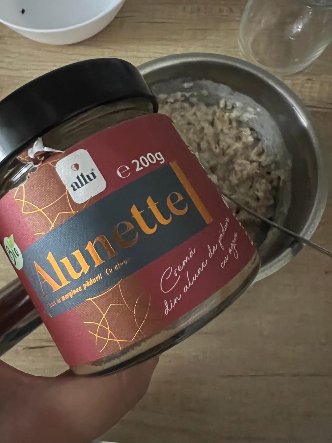 Customer photo review of Alunette agave - cremă de alune de pădure 76%, BIO, 200g