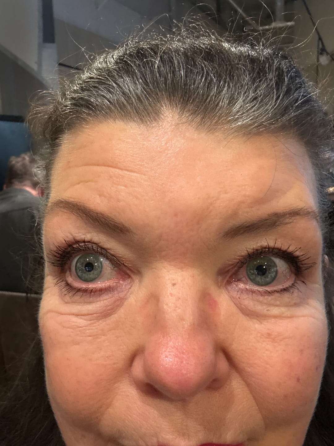 Customer photo review of PowerLash Growth Serum Mascara