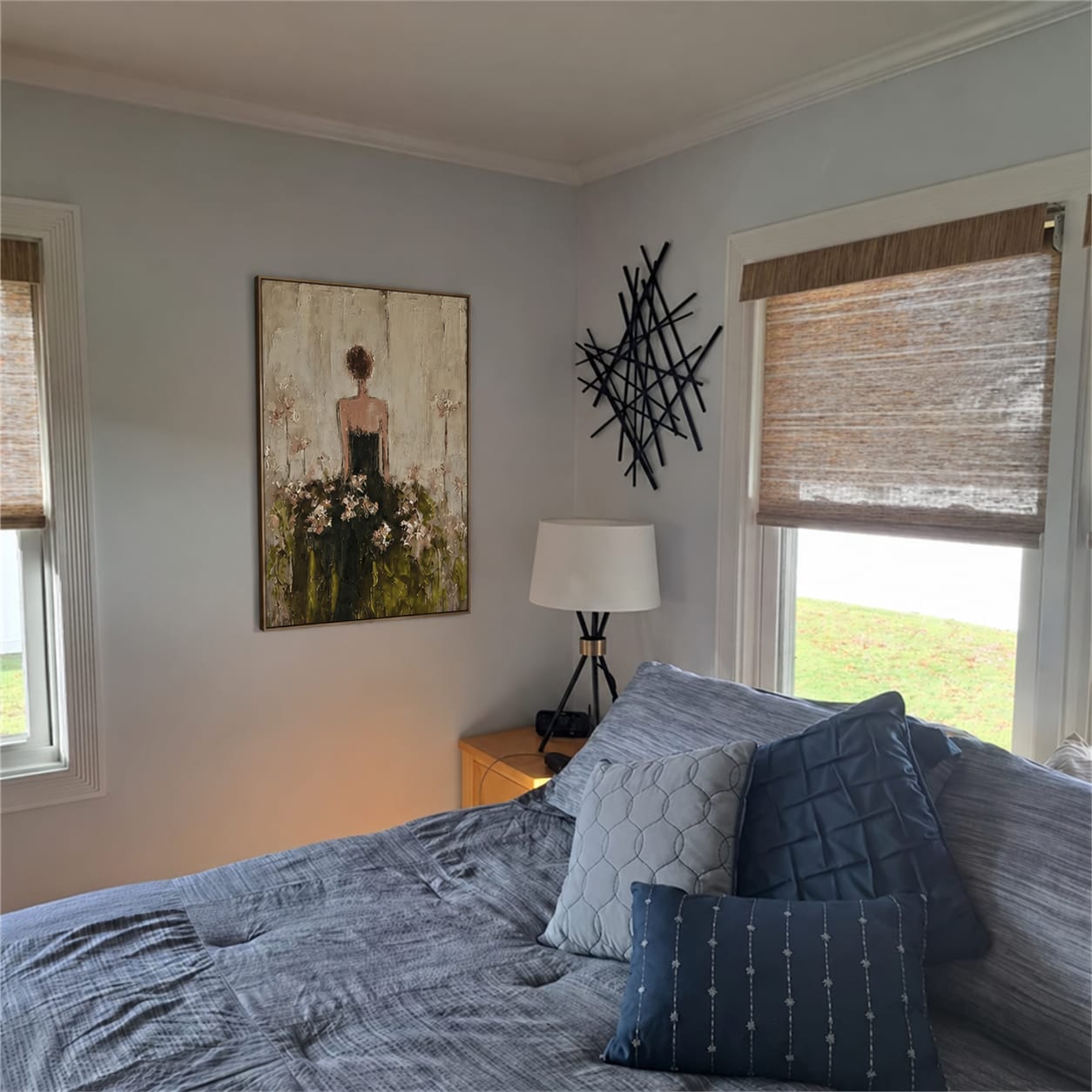 Customer photo review of Garden Silence-Figure Painting