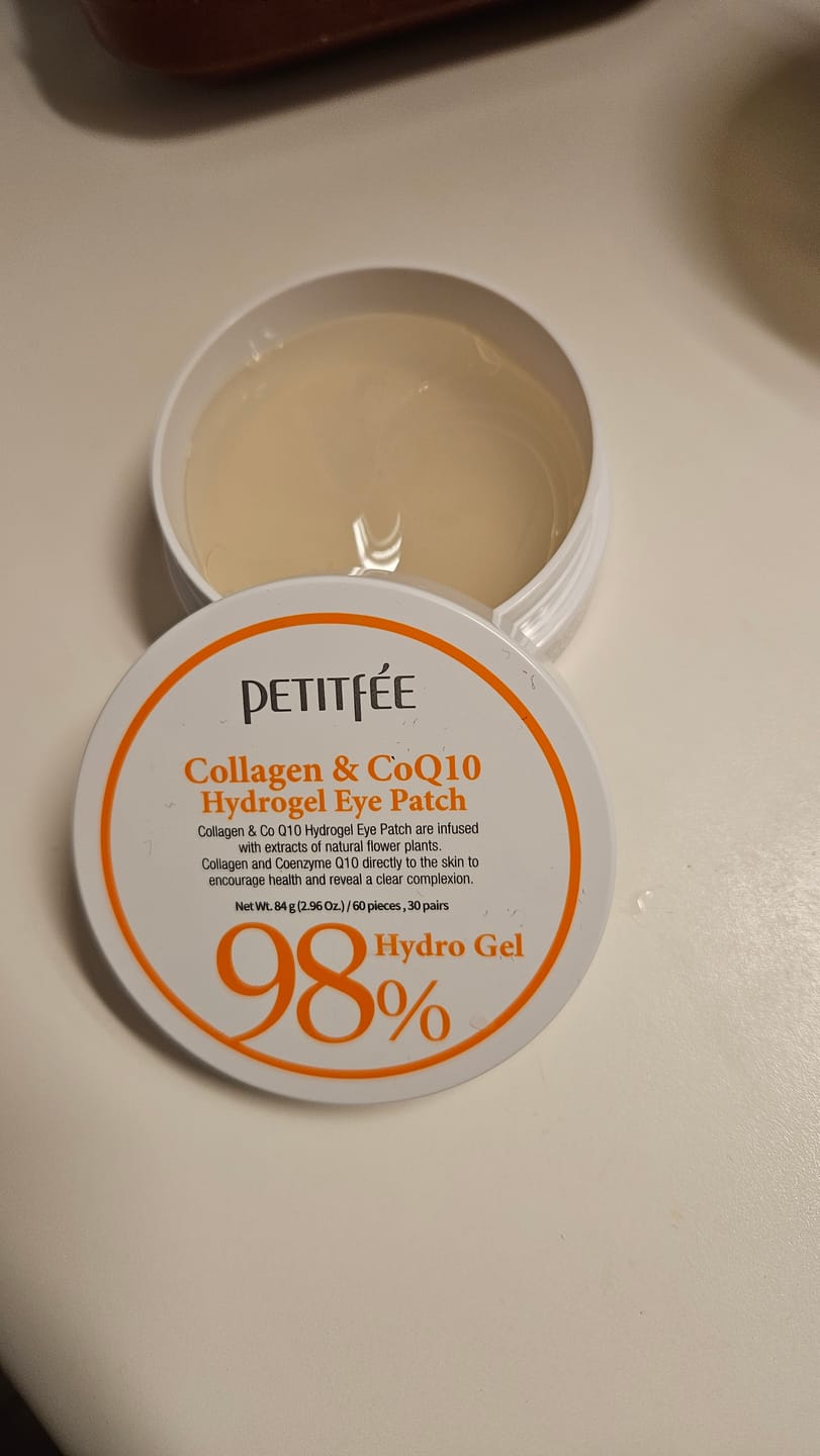 Customer photo review of Petitfee Kollagen og Q10 Øyemasker (60stk)