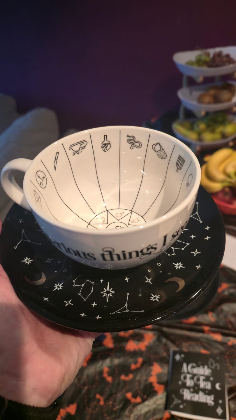 Customer photo review of Wahrsagerei-Teetasse