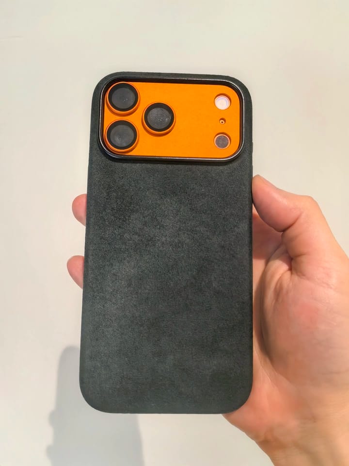 Customer photo review of Heltra Premium Alcantara Kılıf