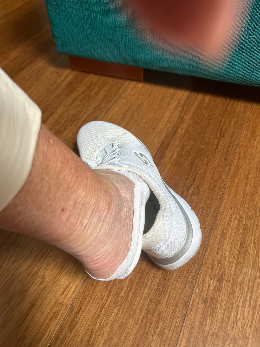 Customer photo review of 3 Pack Invisible Socks