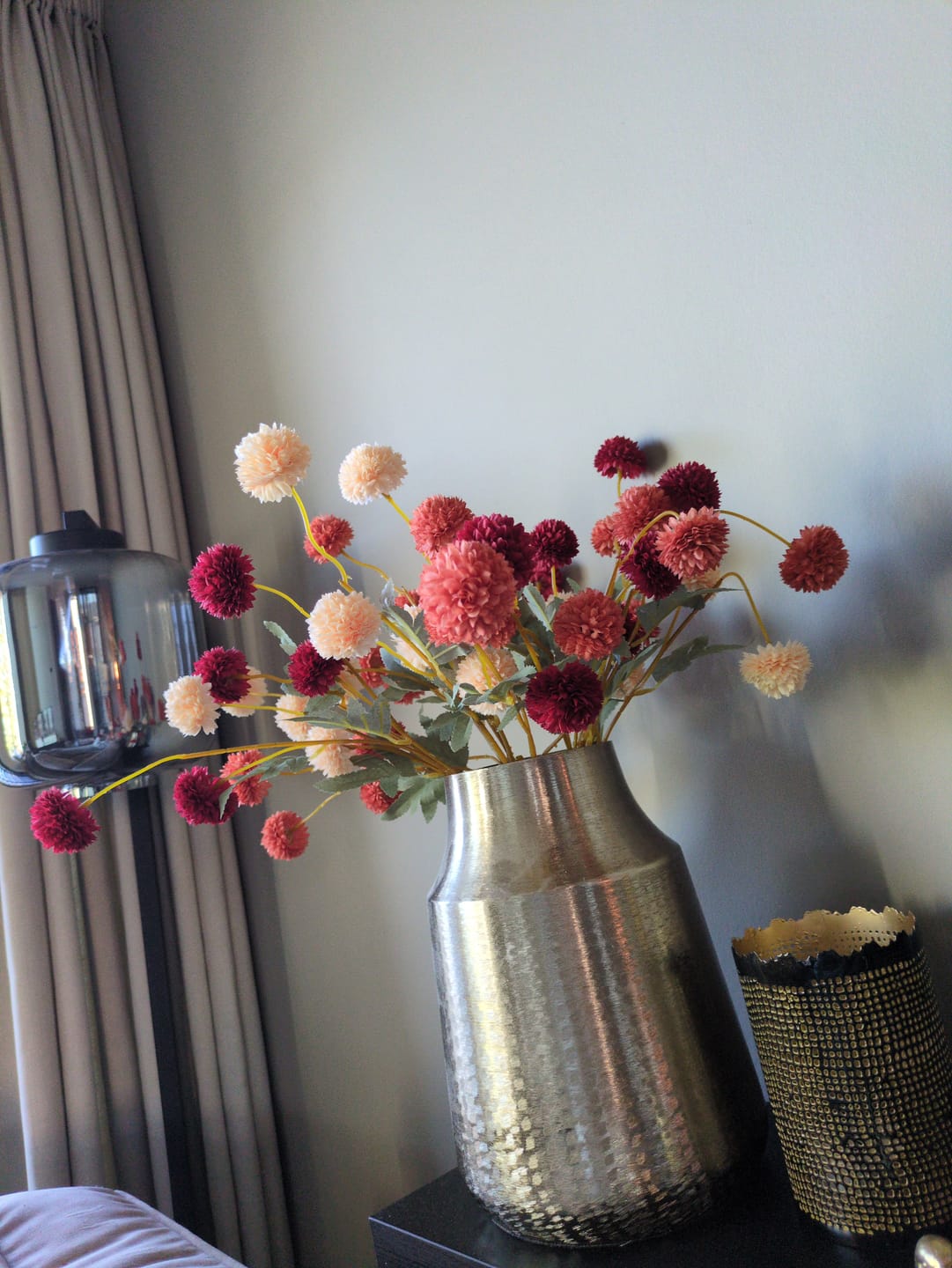 Customer photo review of Zijden Kiku Bloemen - Mix
