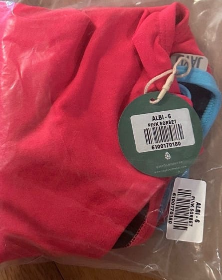 Customer photo review of ALBI ONE PIECE - Pink Sorbet|Mykonos
