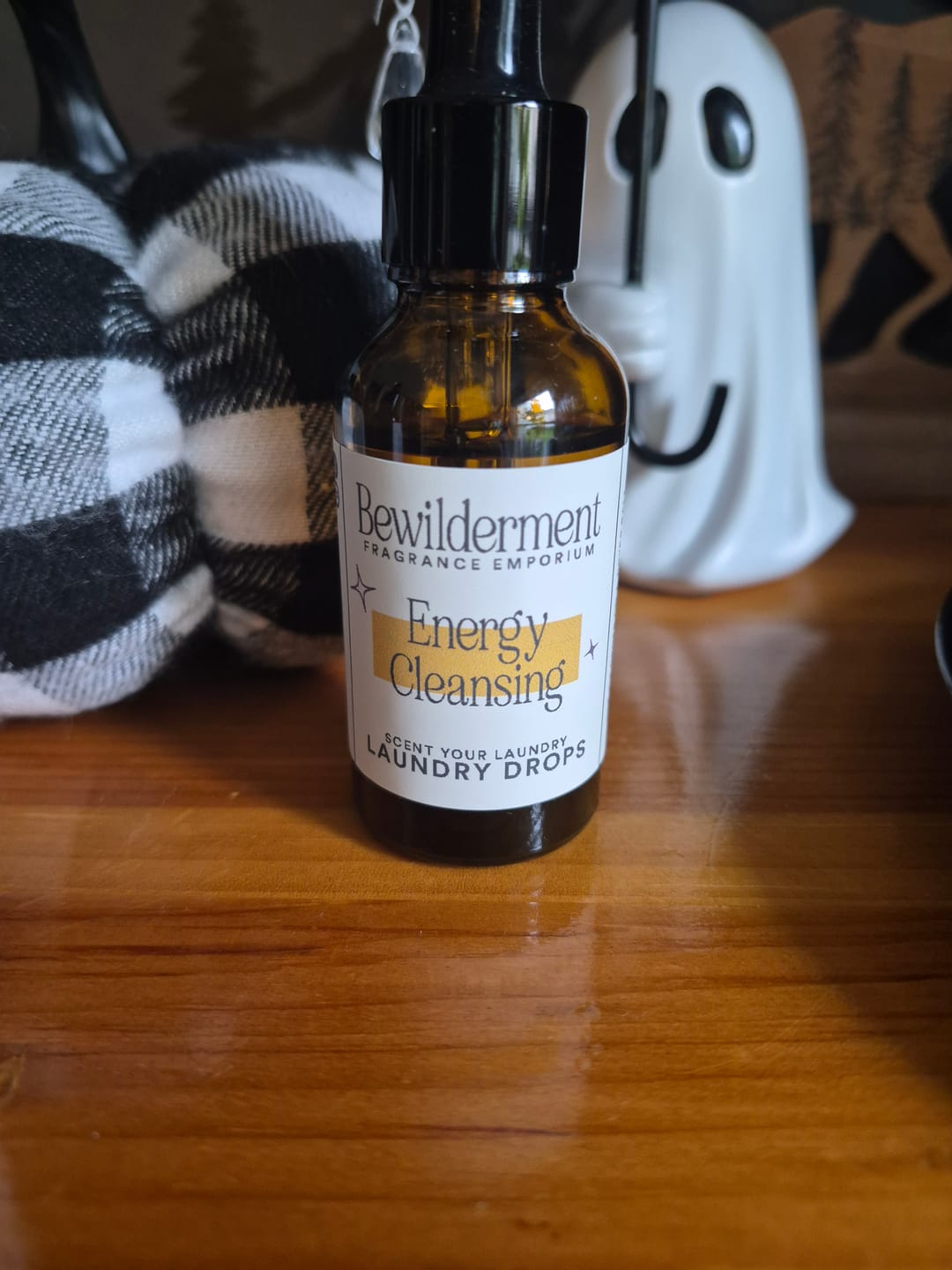 Customer photo review of Energy Cleansing Laundry Drops