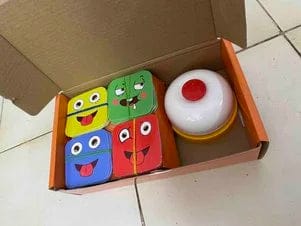 Customer photo review of Rubik Emoji Oyun Seti