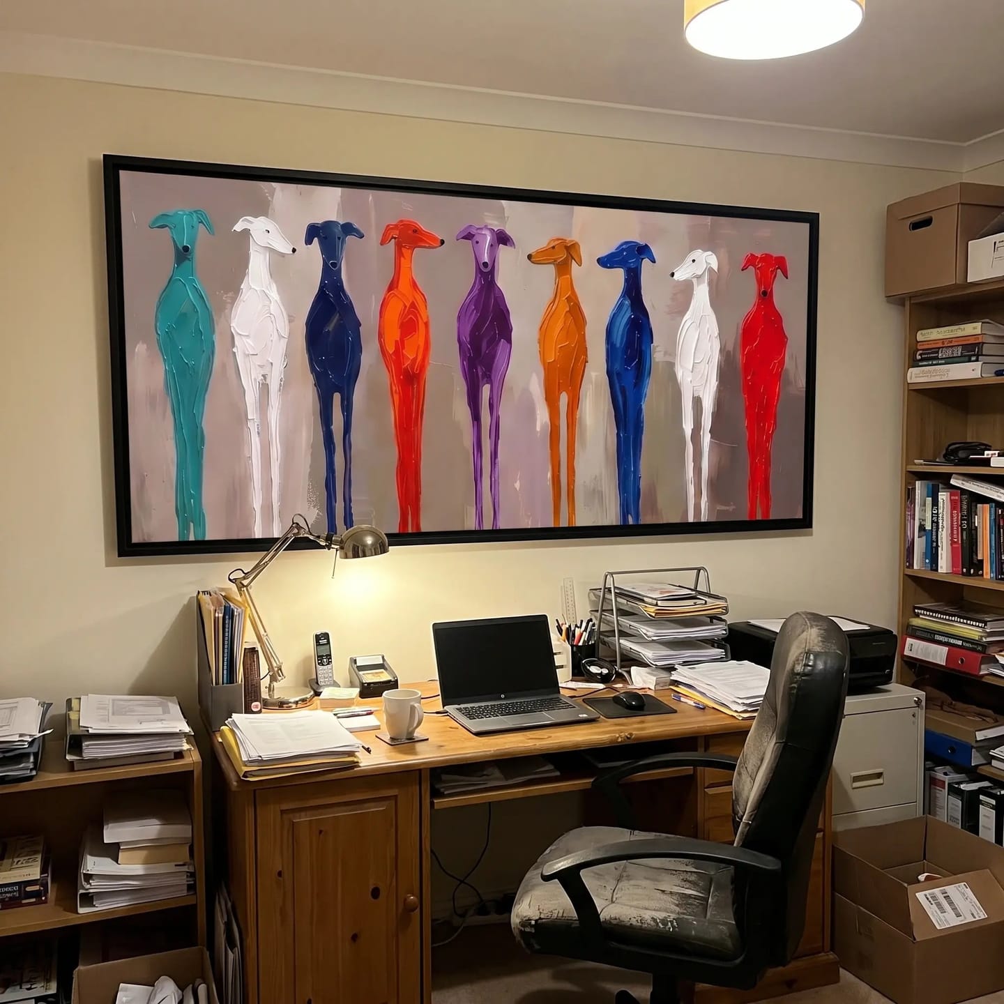 Customer photo review of Animal Art Birds in Painted Rhythm #AN415
