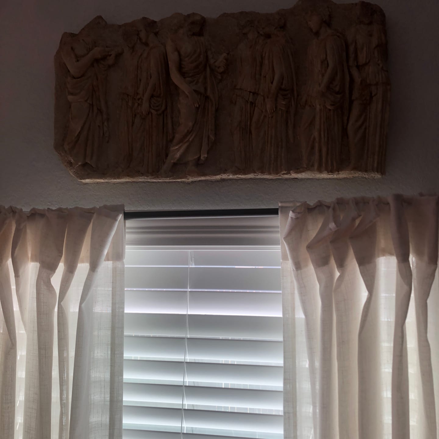 Customer photo review of Greek Plaque of Ergastines Athenian Procession Parthenon Wall Hanging Relief 27.5L
