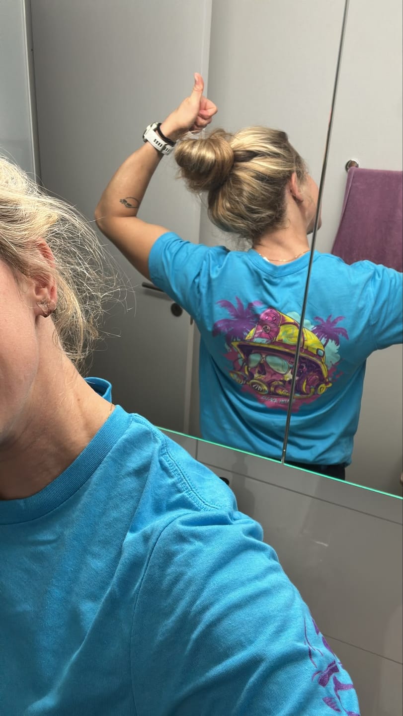 Customer photo review of Retro Rescue Premium Tee