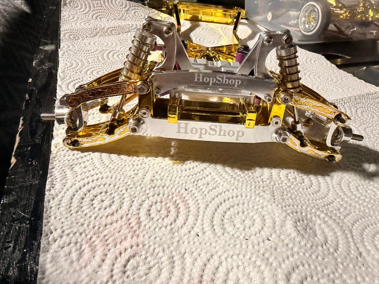 Customer photo review of GOLD TOUCH PAINT
