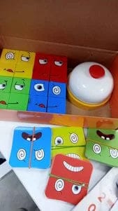 Customer photo review of Rubik Emoji Oyun Seti