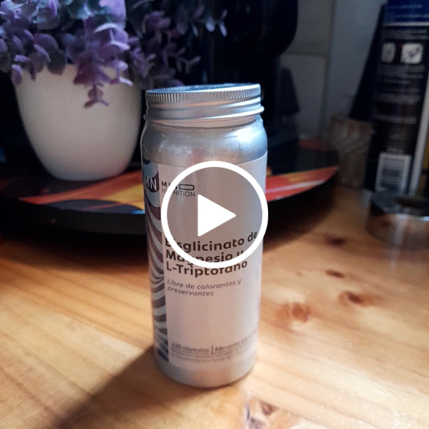 Customer video review of Bisglicinato de Magnesio + L-TRP