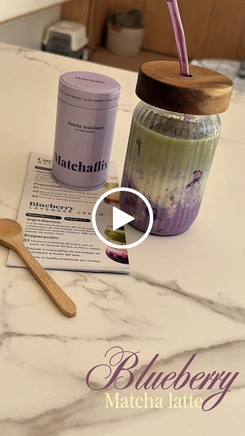 Customer video review of Té Matcha Premium Arándanos