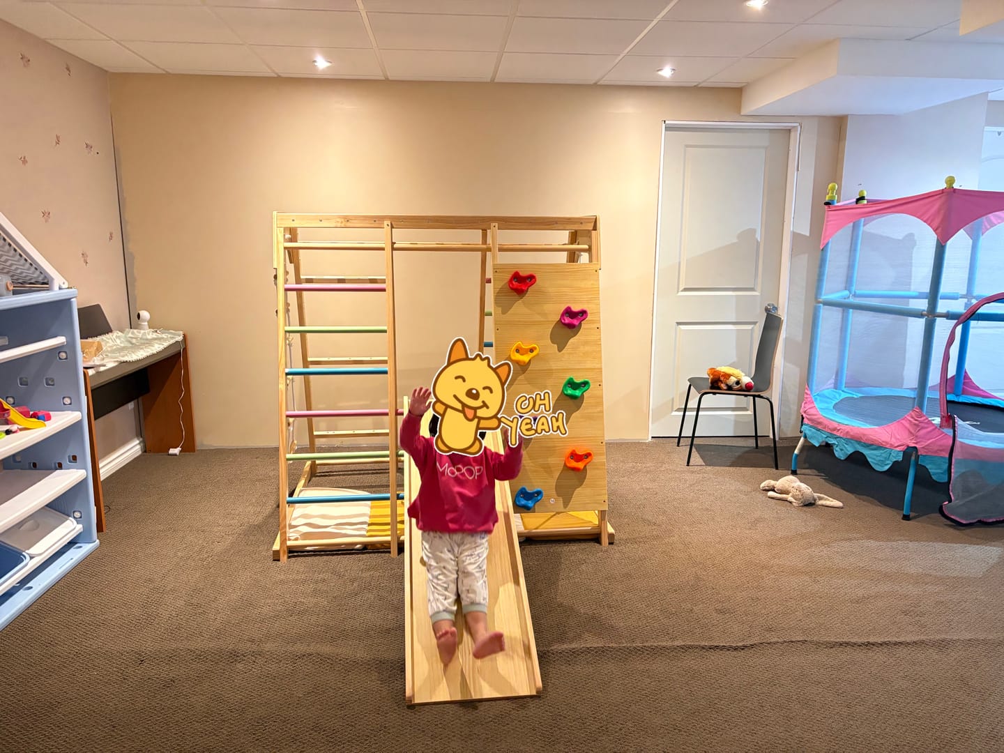 Customer photo review of Magnolia Playset Mat - For Large Magnolia (Climber Not Included)