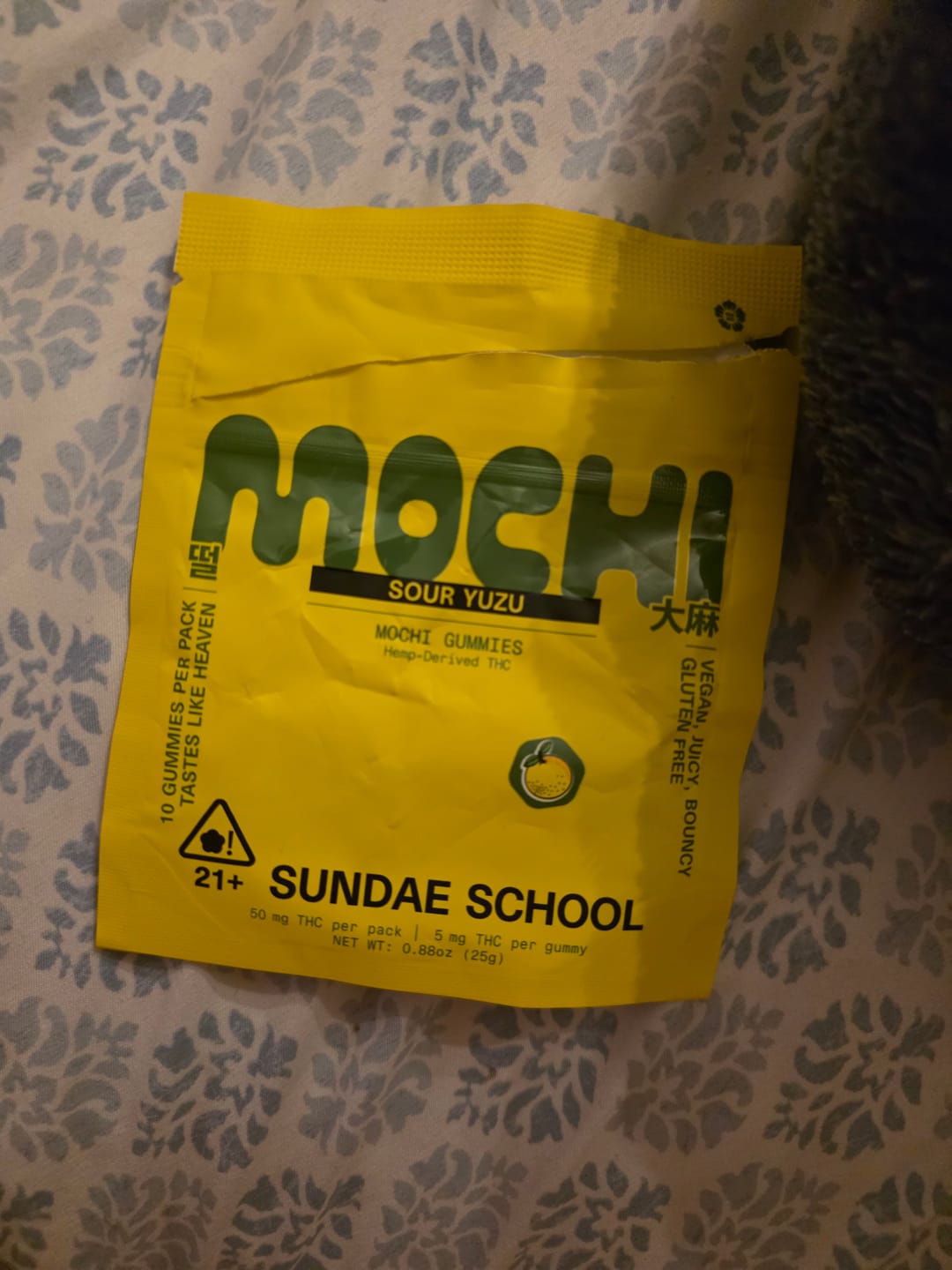 Customer photo review of Sour Yuzu (5mg) Mini