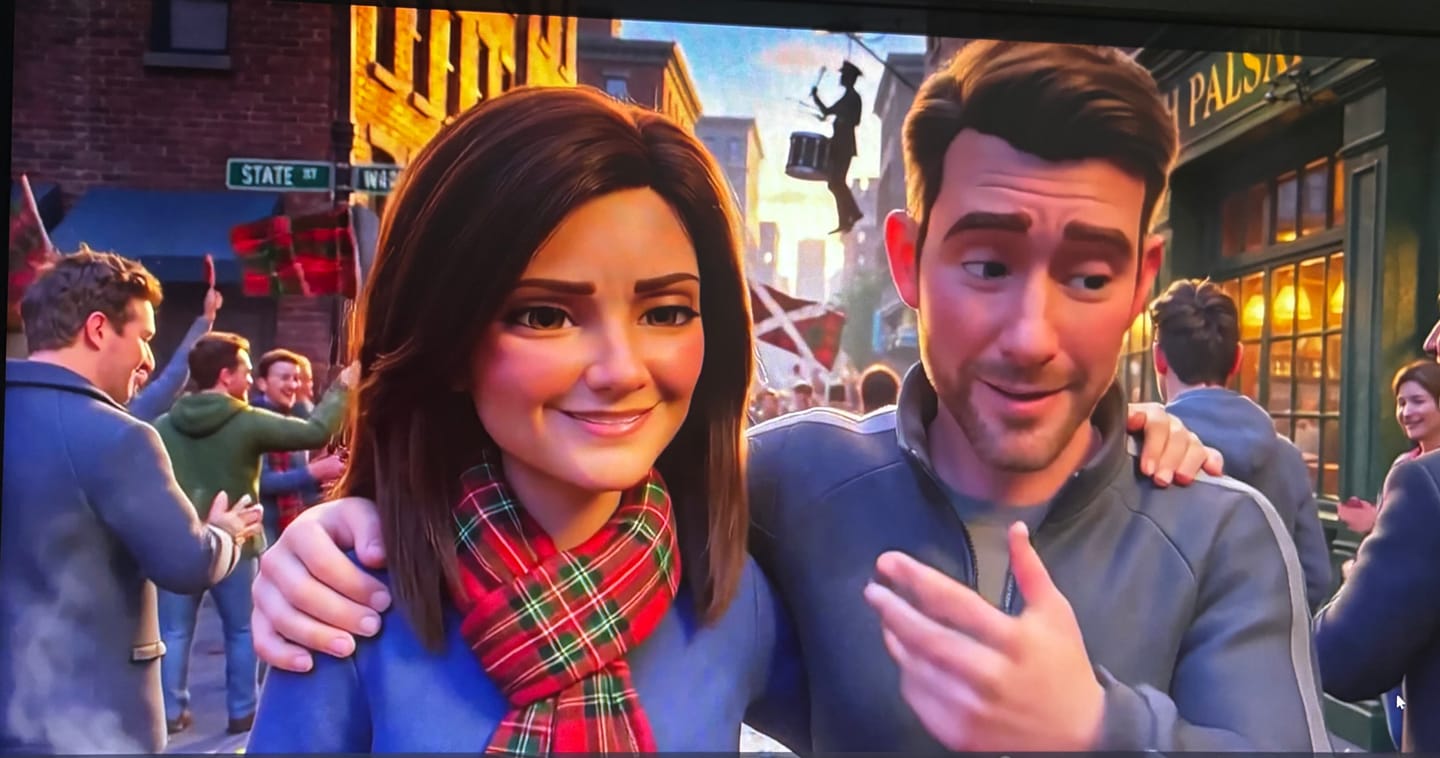 Customer photo review of Your Love Story as a Personalized Animated Movie