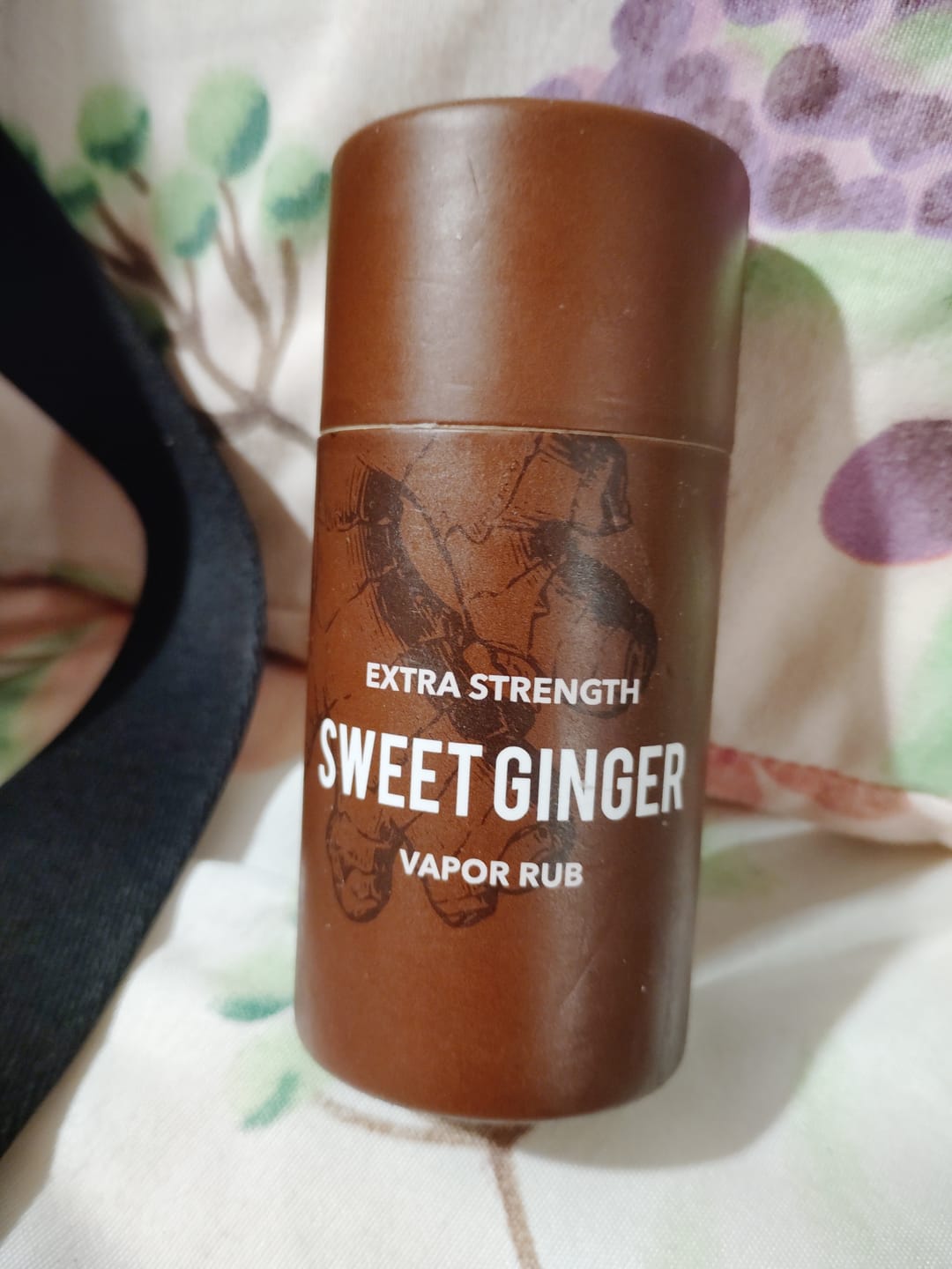 Customer photo review of Extra Strength Sweet Ginger Vapor Rub Stick