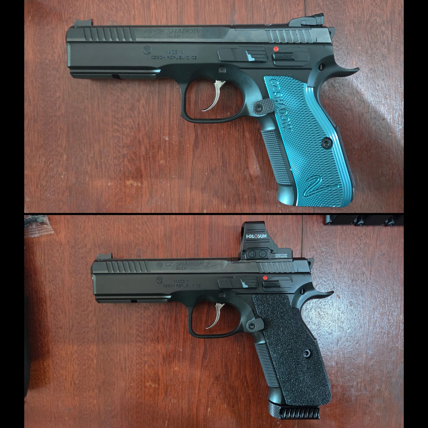 Customer photo review of CZ 75 SP-01 & CZ Shadow 2 Mec-Gar Magazine Base Pad