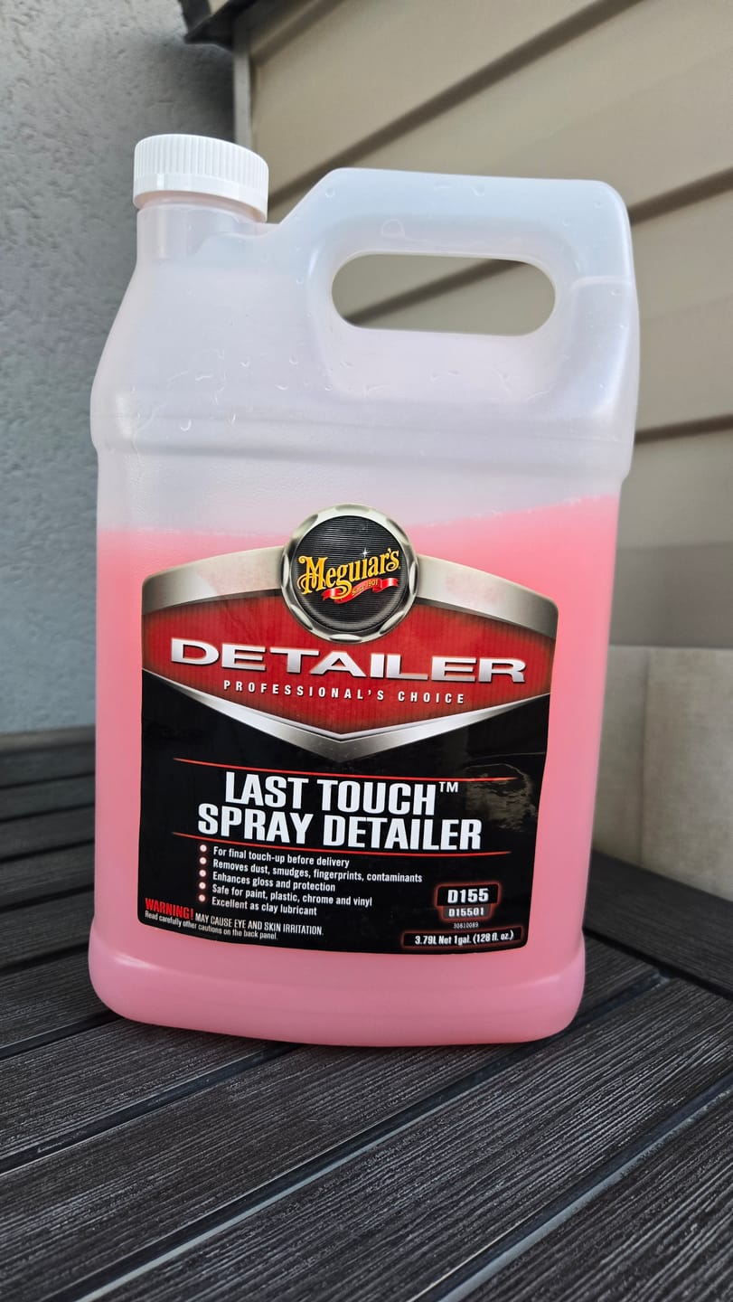 Customer photo review of Meguiar’s Last Touch™ D15501 – נוזל Detailer מרוכז 1 גלון (דילול 1:1)