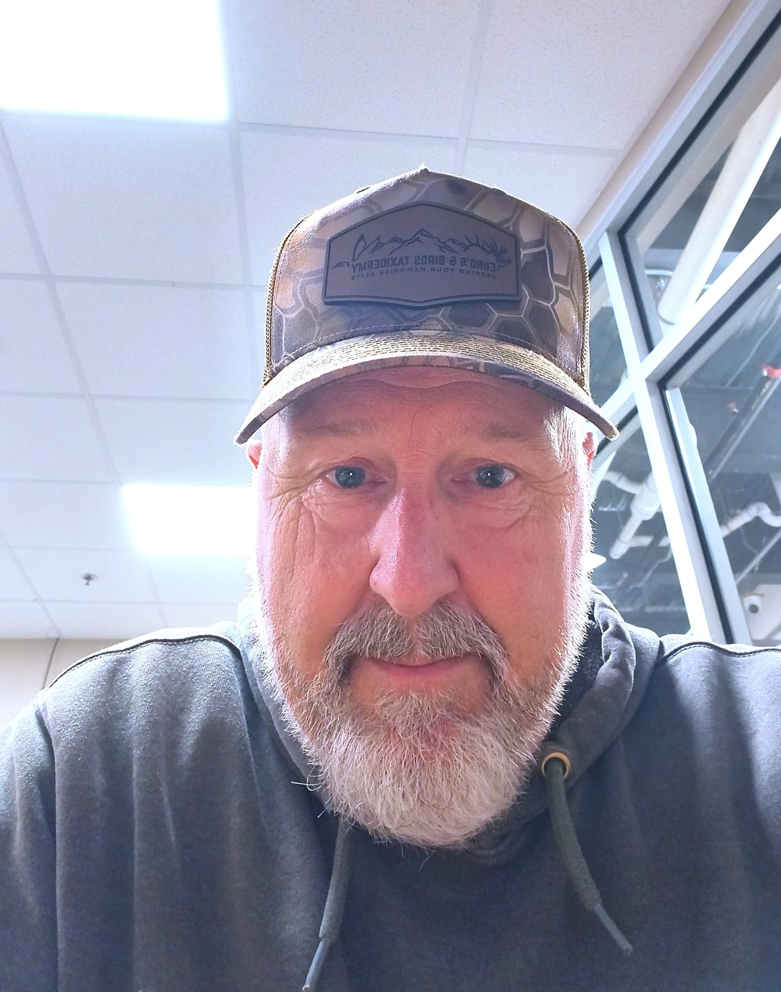 Customer photo review of Premium Custom Leather Patch Hats (Wholesale)