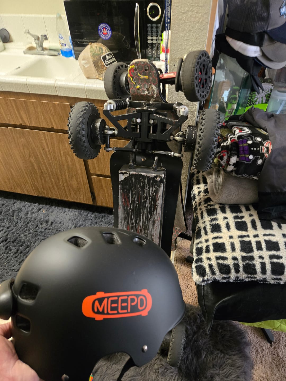 Customer photo review of Meepo 2026 Helmet