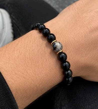 Customer photo review of Obsidian Wealth-Attracting Bracelet