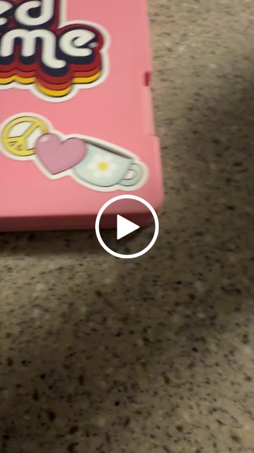 Customer video review of Paw Print Sticker