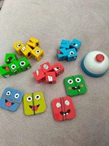 Customer photo review of Rubik Emoji Oyun Seti