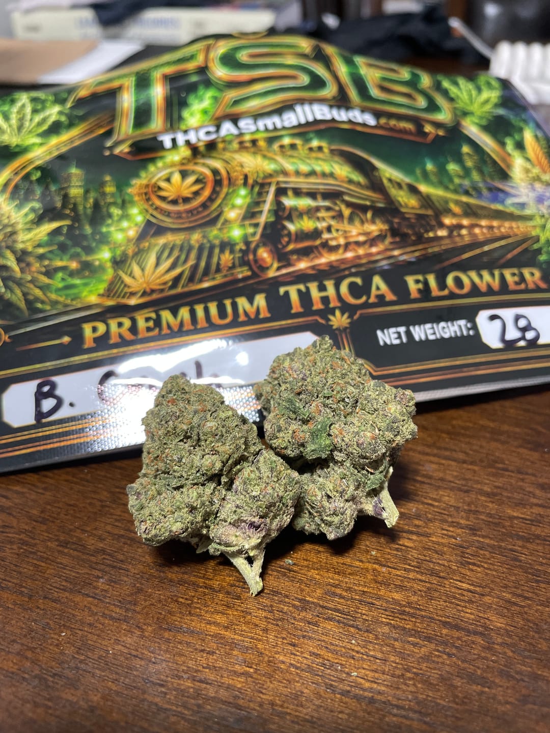 Customer photo review of Cheap Indoor THCA Flower Ounce