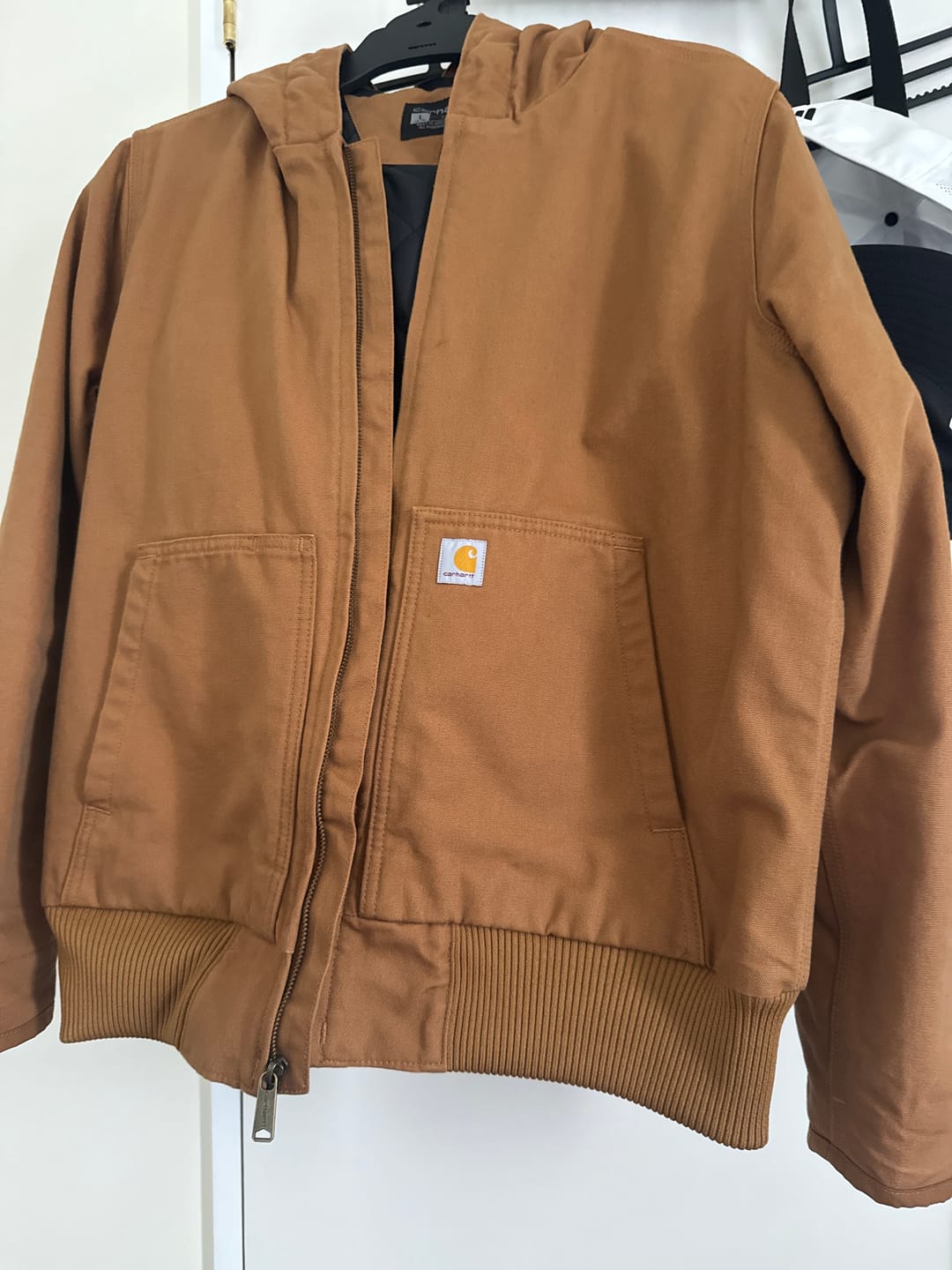 Customer photo review of Carhartt Womans Washed Duck Active Jacket