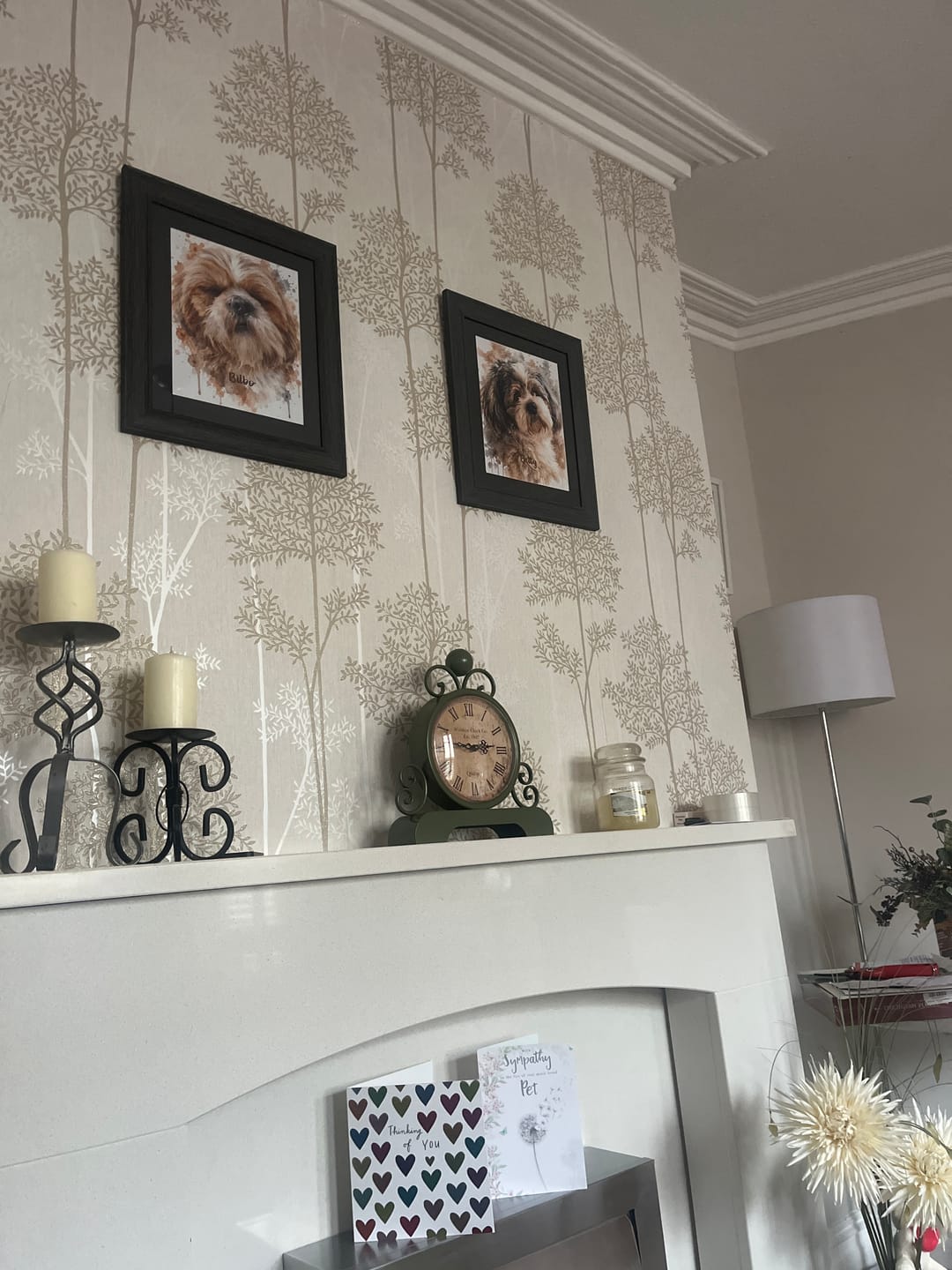 Customer photo review of Personalised Poster - Watercolour Realistic Portrait