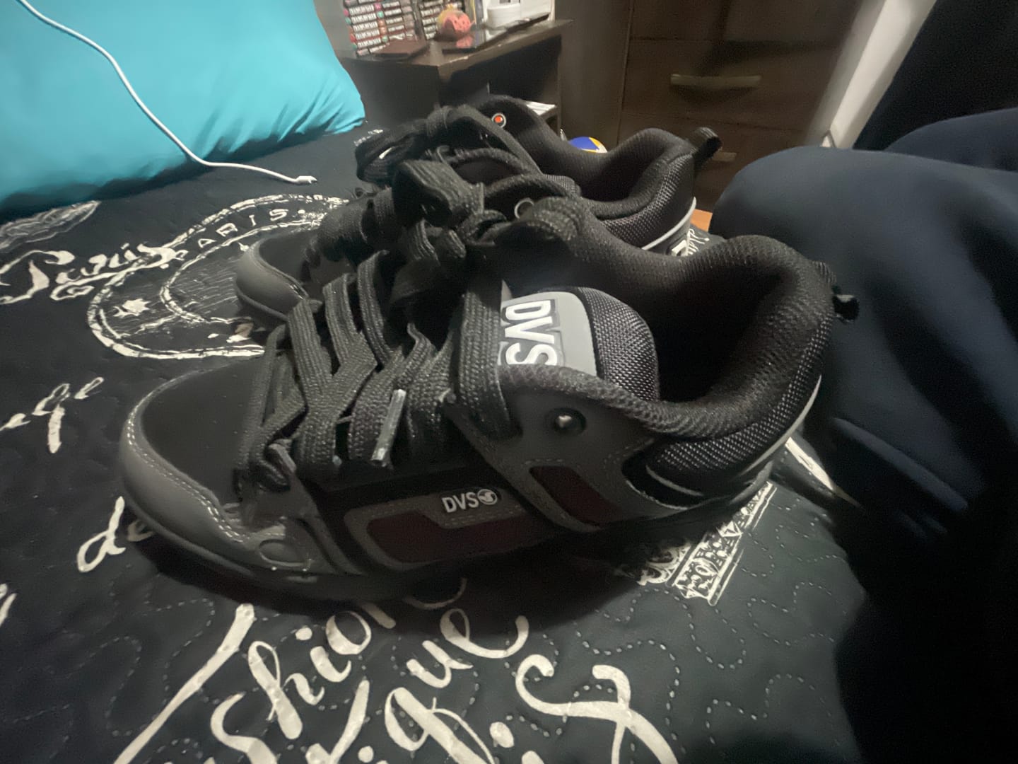 Customer photo review of Zapatillas Dvs Comanche Hombre Negro