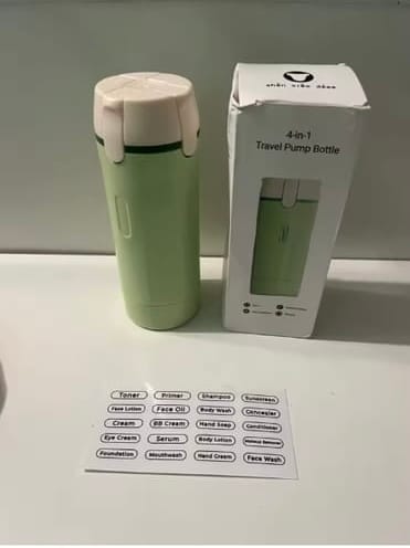 Customer photo review of Dispensador 4 en 1 sin goteos