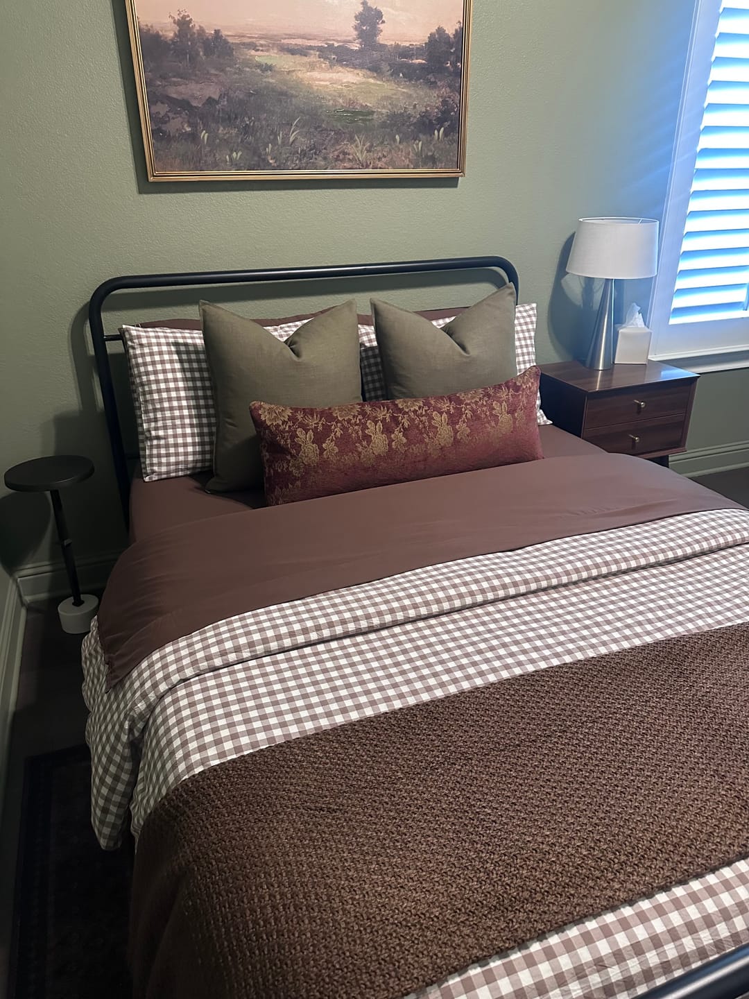 Customer photo review of Manon Reversible Tapestry Long Lumbar