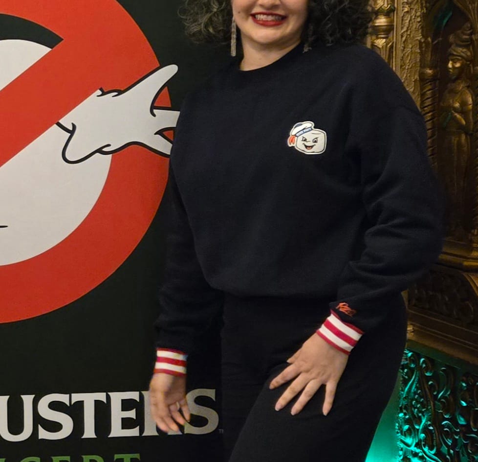 Customer photo review of Ghostbusters "Stay Puft" – Relaxed Crewneck Sweatshirt