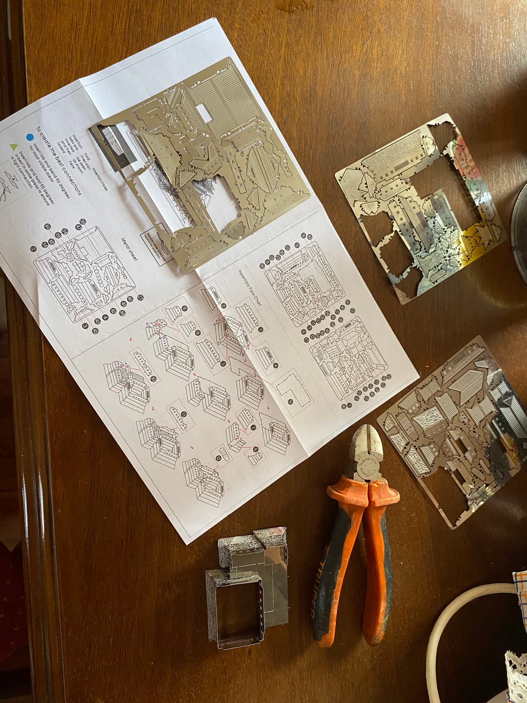 Customer photo review of Castillo Himeji (Puzzle 3D)
