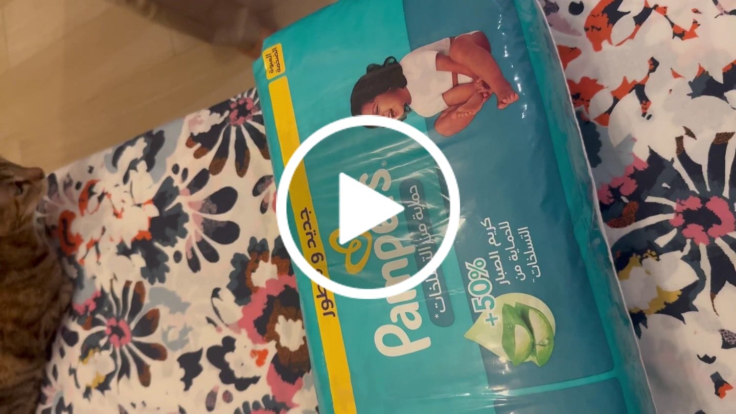 Customer video review of Pampers ML Diapers Mega Pack