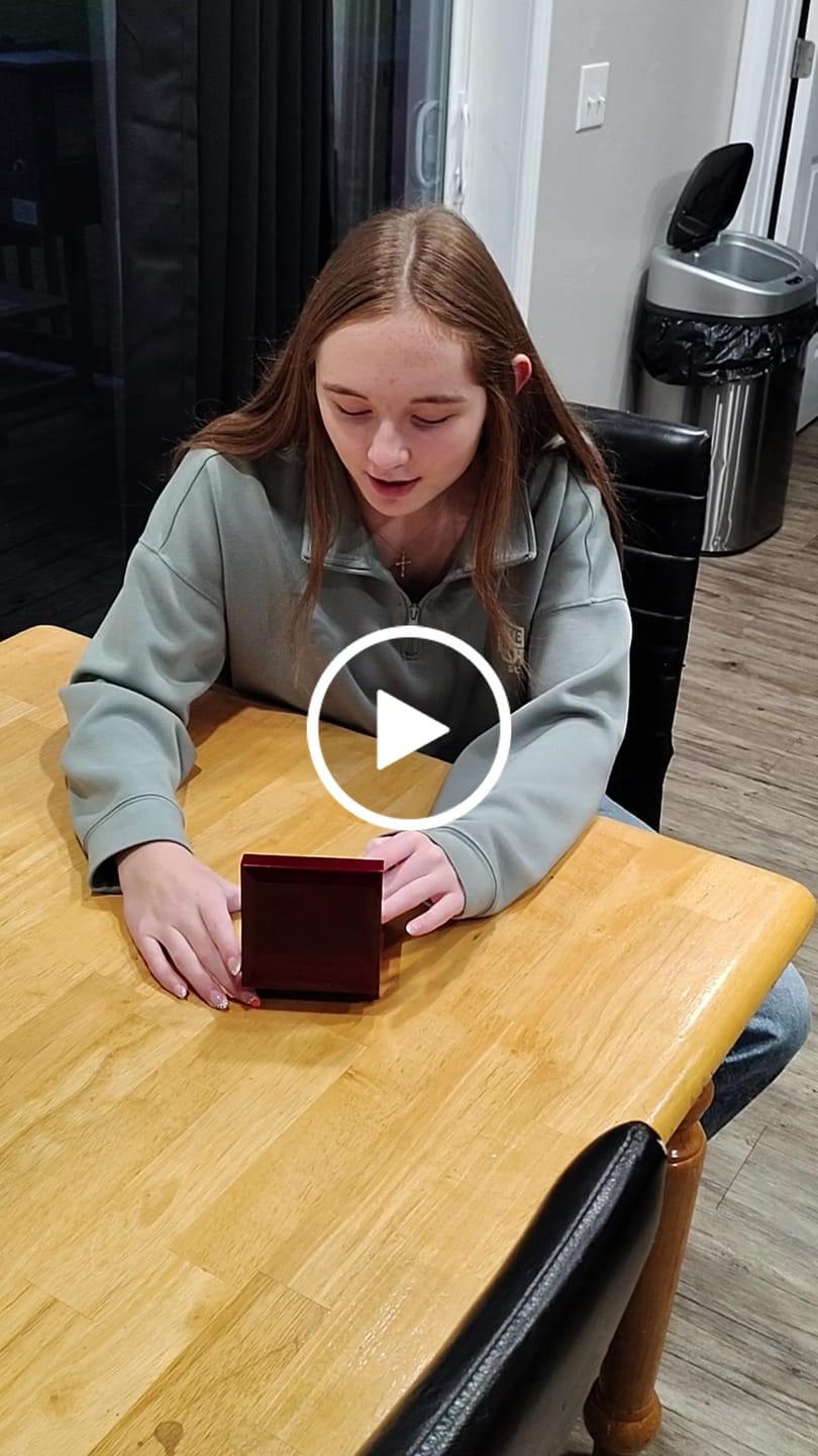 Customer photo review of To My Daughter - Love Dad - Beautiful Gift Set - SS559