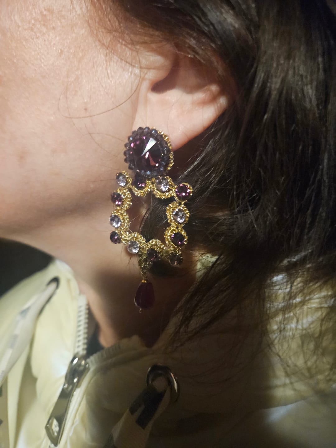 Customer photo review of Orecchini Phoebe