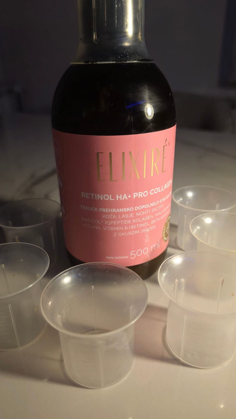 Customer photo review of RETINOL HA+ PRO COLLAGEN, okus jagode