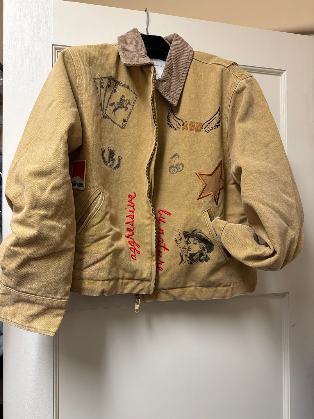 Customer photo review of ACES BARN JACKET PRE-ORDER