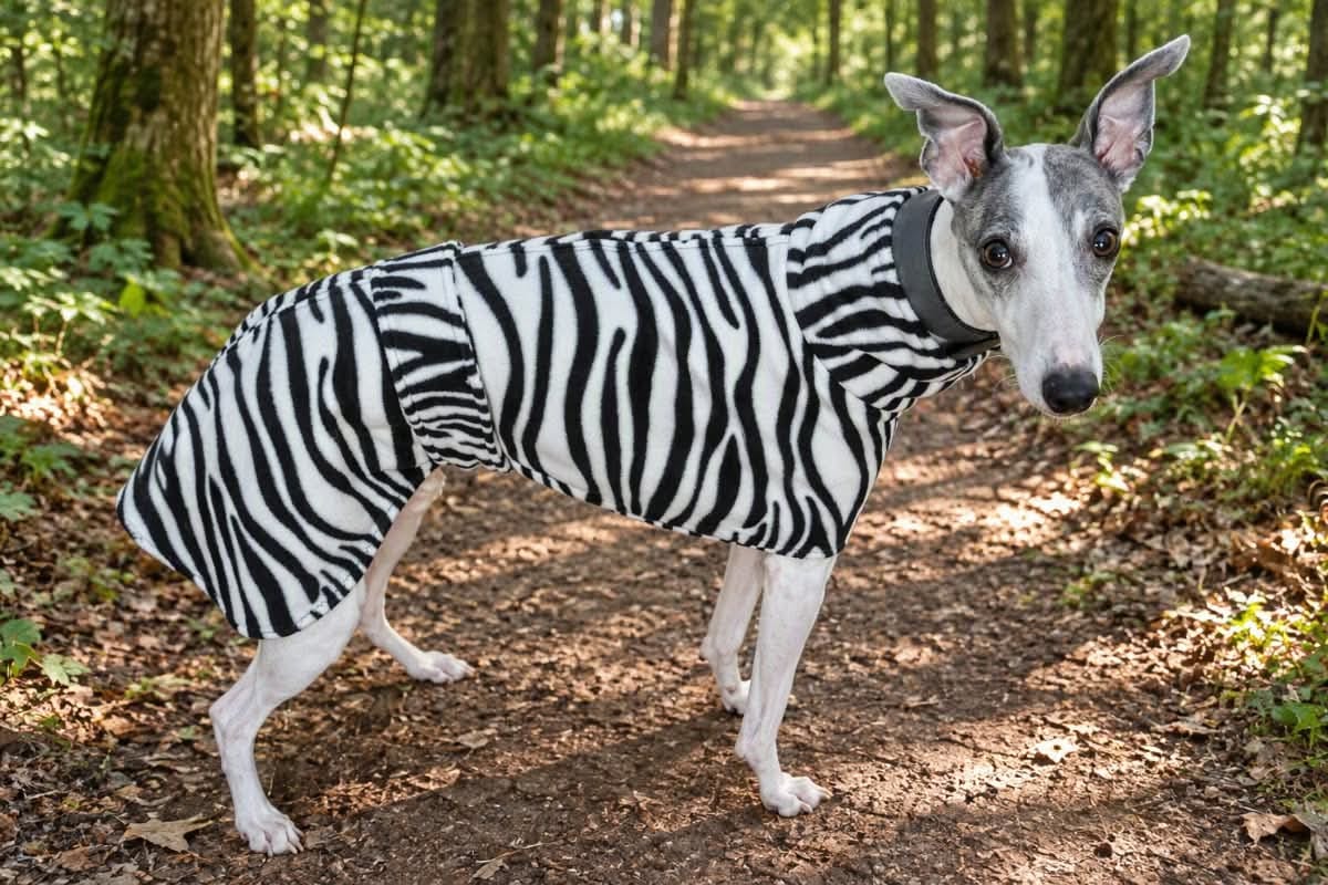 Customer photo review of Zebra Anti Pill Polar Fleece Fabric