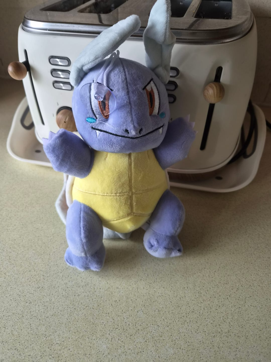 Customer photo review of Wartortle Plush 2024