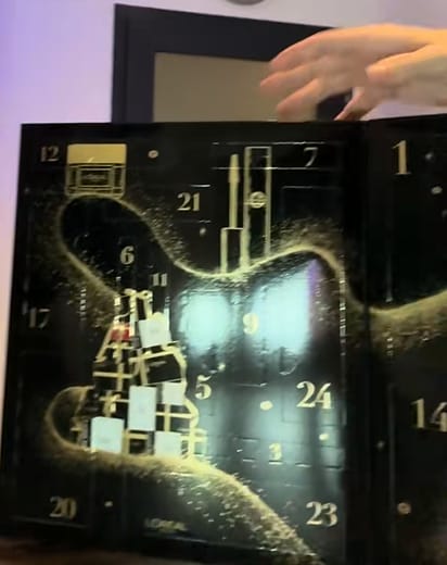Customer photo review of Calendrier L'Oréal
