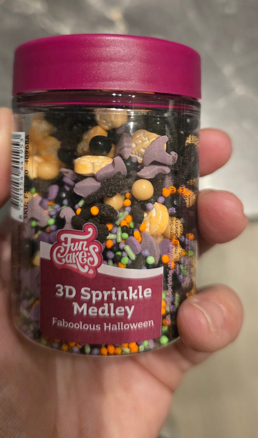 Customer photo review of Halloween Streusel – Streudeko für Cupcakes, Kekse & Torten (70 g)
