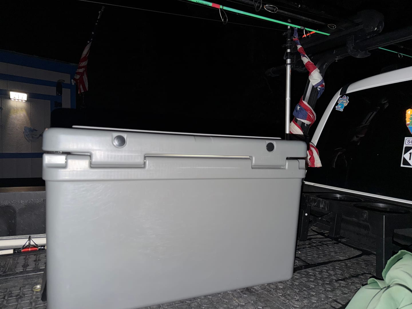 Customer photo review of Cooler Lid Pads
