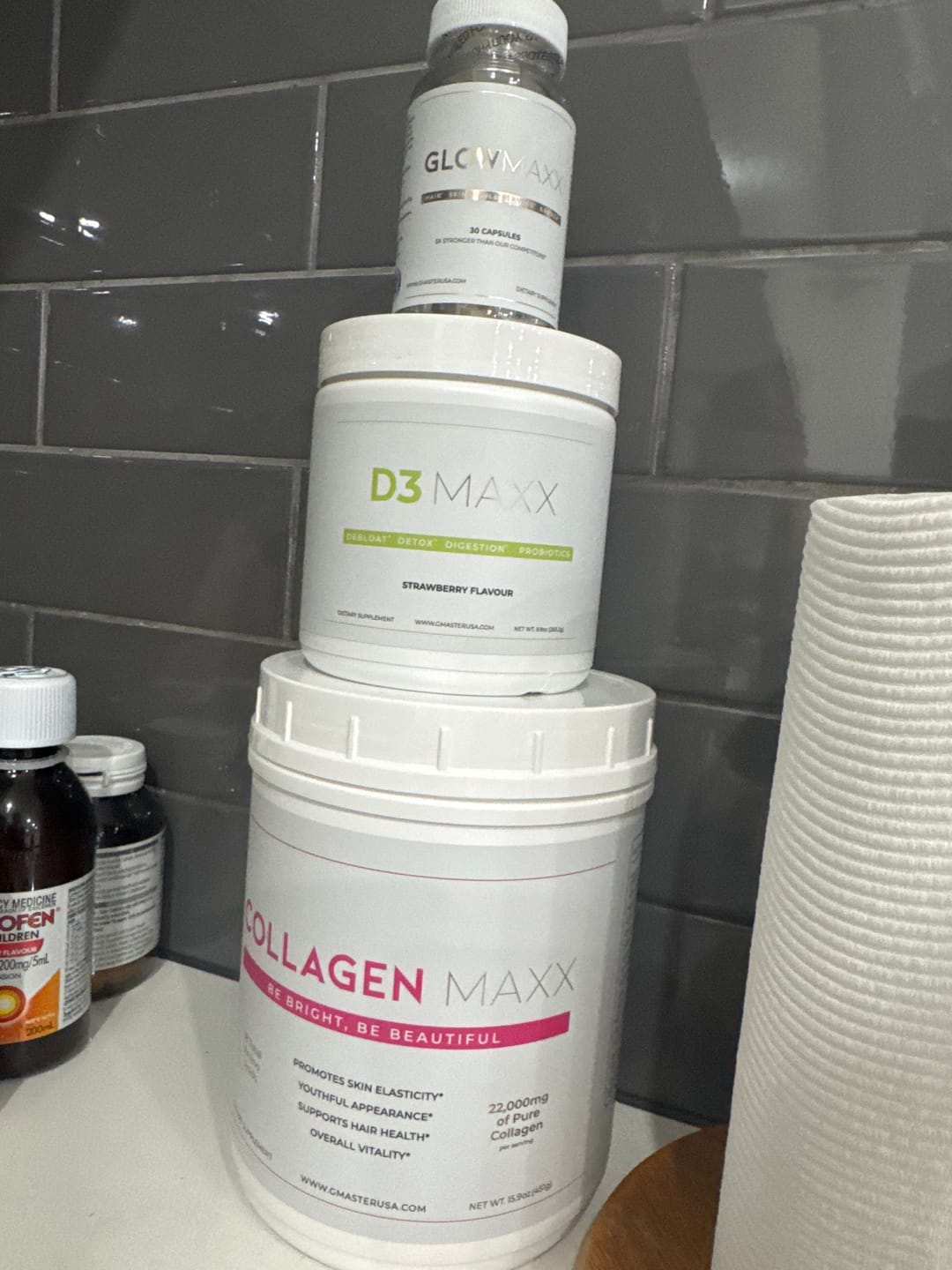 Customer photo review of COLLAGEN MAXX