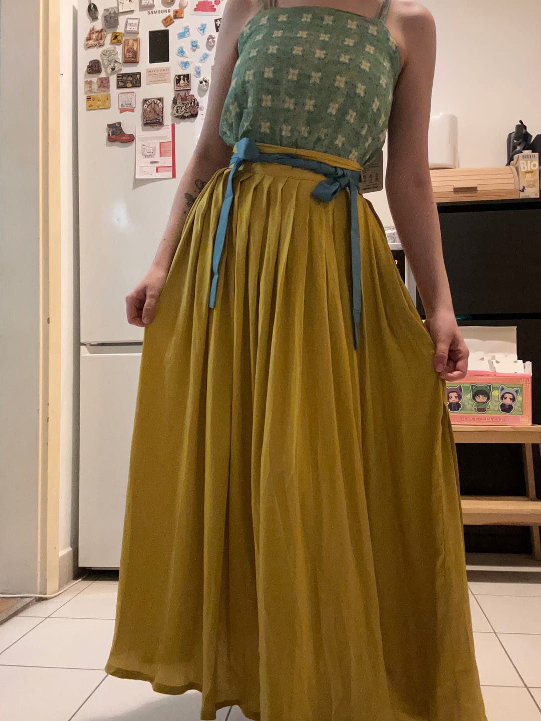 Customer photo review of Ciji 辞记 Farewell Note Hanfu Zhequn Various Pleated Skirts