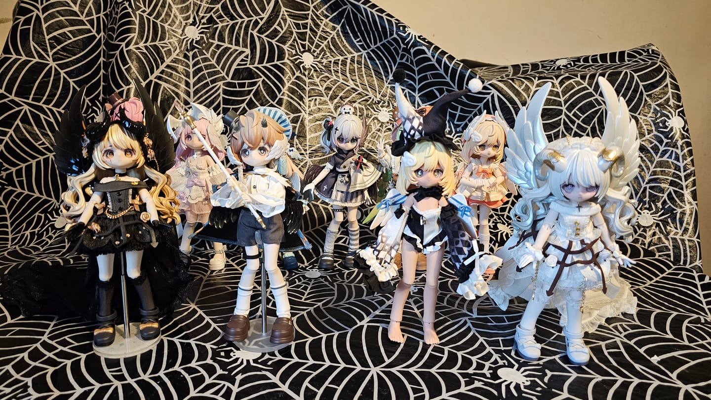 Customer photo review of Light & Shadow Series 1/8 Action Figure BJD Blind Box